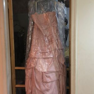 pink ball gown/ evening dress